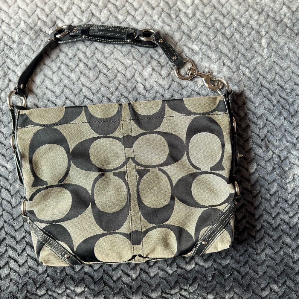 Vintage coach shoulder bag